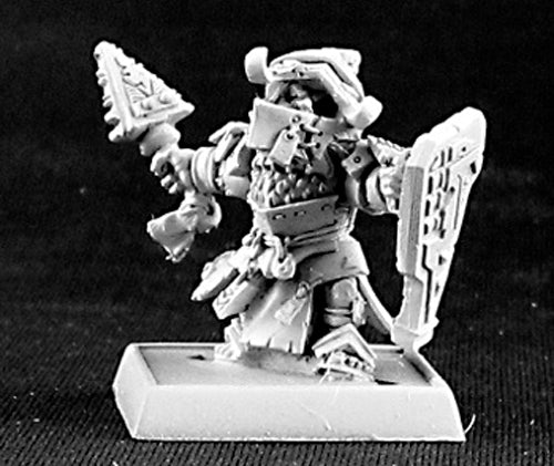 Nakalak, Bloodstone Gnome Tunnel Knight Sergeant #14430 Unpainted Mini