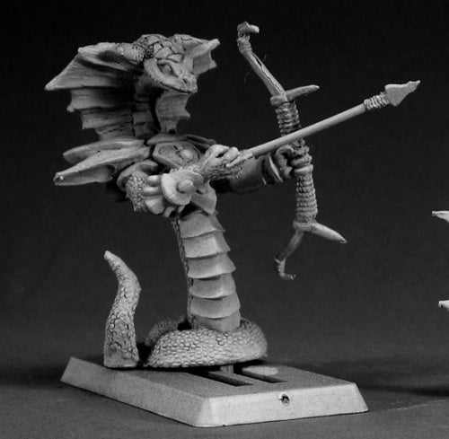 Reaper Miniatures Klahan, Venomspitter #14480 Reptus Unpainted RPG Mini Figure