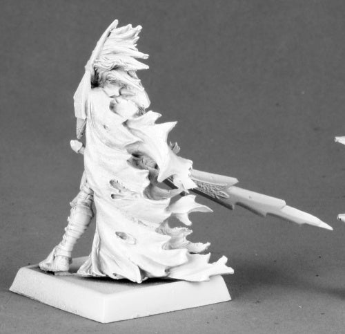 Reaper Miniatures Avrix Dirthe, Dark Elf Champion 14594 Darkreach Unpainted Mini
