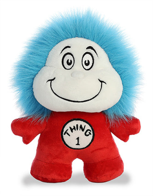 8.5" Thing 1 & Thing 2 Double Sided Dood Plushie Aurora Licensed Stuffed Plush