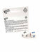 Put and Take Dice, A Classic Game of Chance - Two 16mm White Dice