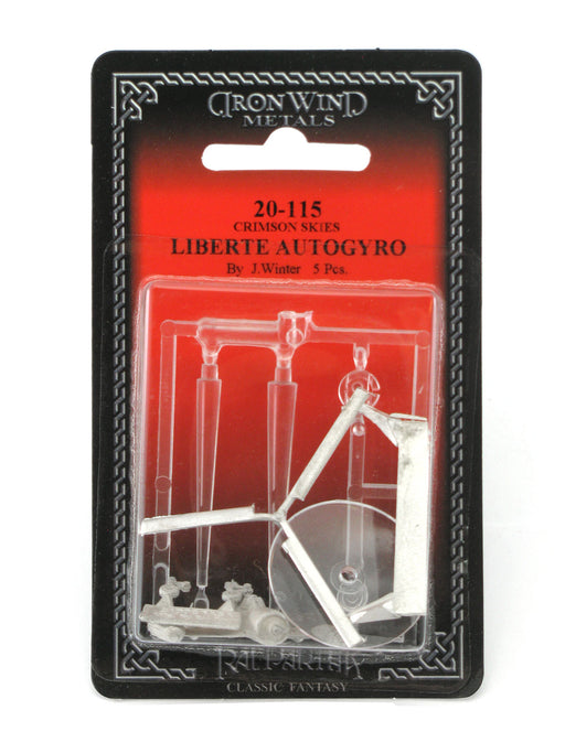 Liberte Travel Air Autogyro #20-115 Crimson Skies RPG Metal Ral Partha Figure