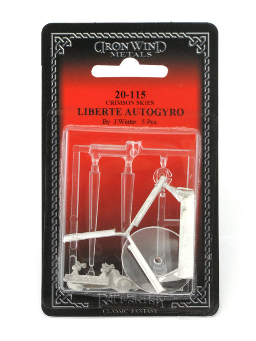Liberte Travel Air Autogyro #20-115 Crimson Skies RPG Metal Ral Partha Figure