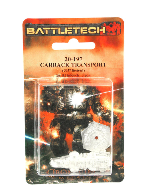 Battletech Carrack Transport #20-197 Unpainted Sci-Fi Metal Miniature Figure
