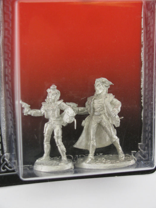 Elven Deckers Male and Female #20-572 Shadowrun RPG Metal Ral Partha Figure