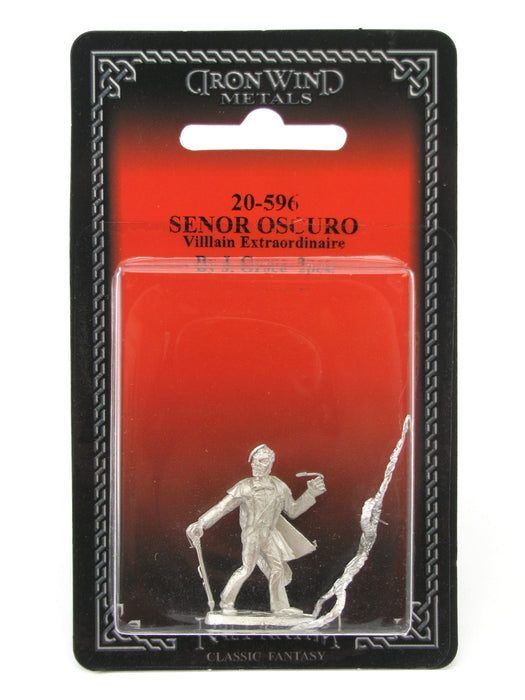 Senor Oscuro Mr. Darke Villain Extraordiniaire #20-596 Shadowrun RPG Metal Mini