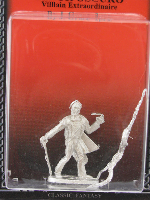 Senor Oscuro Mr. Darke Villain Extraordiniaire #20-596 Shadowrun RPG Metal Mini