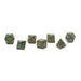 Polyhedral 7-Die Chessex Dice Set - Speckled Golden Recon