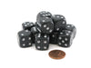 Speckled 16mm D6 Chessex Dice Block (12 Dice) - Ninja