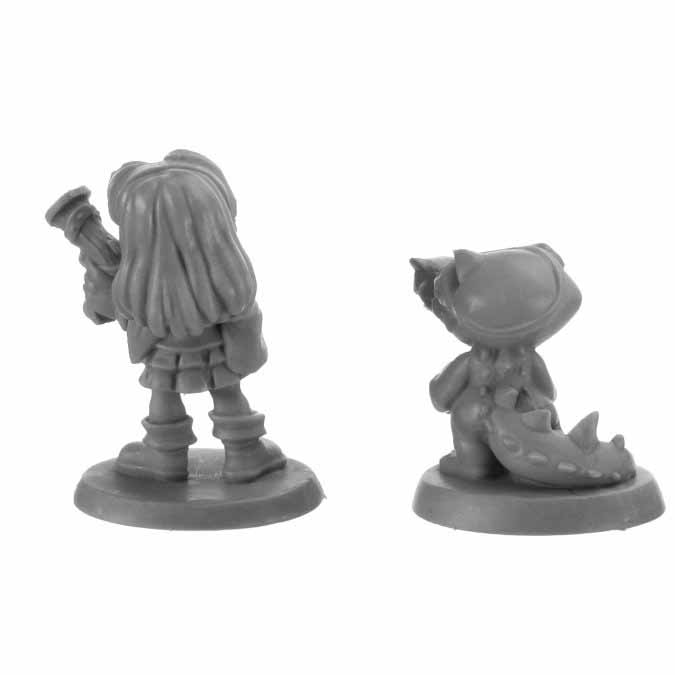 Jewels and Crossbones #30050 Reaper Legends: Bones USA Unpainted Plastic Figures