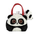 7" Bright Eyes - Panda Pet Carrier Fancy Pal Purse Plush Stuffed Animal