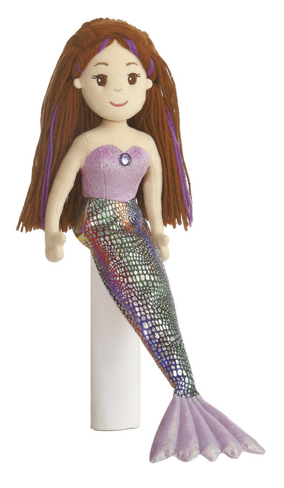 18" Merissa - Medium Sea Sparkles Soft Plush Mermaid