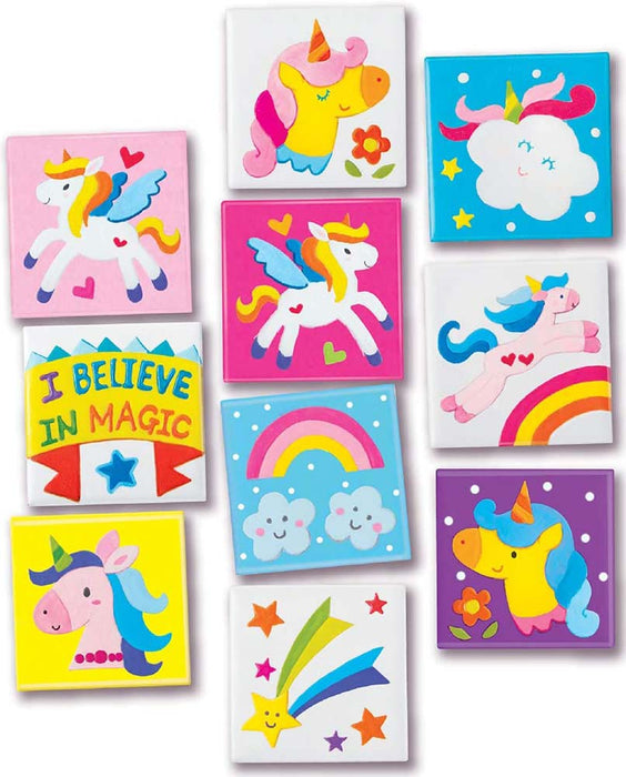 4M KidzLabs Unicorns Mini Tile Art Set