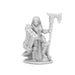 Reaper Miniatures Jade Fire Chieftain #44088 Bones Black Unpainted Plastic RPG