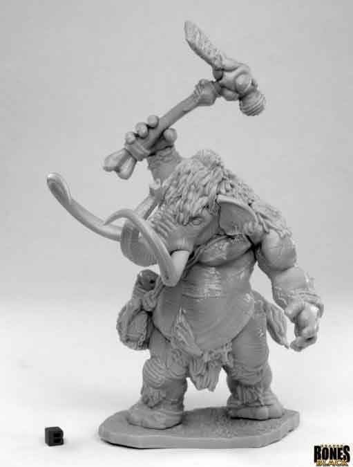 Reaper Miniatures Mumlak - Deluxe Boxed Set #44102 Bones Black Unpainted Plastic