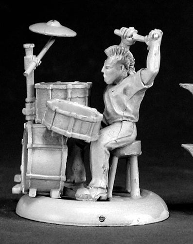 Reaper Miniatures Toad, Punk Rock Drummer #50070 Chronoscope D&D RPG Mini Figure