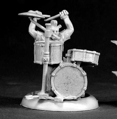 Reaper Miniatures Toad, Punk Rock Drummer #50070 Chronoscope D&D RPG Mini Figure