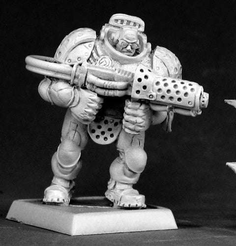 Reaper Miniatures Blackstar Privateer w/ Flamethrower #50078 Chronoscope Figure
