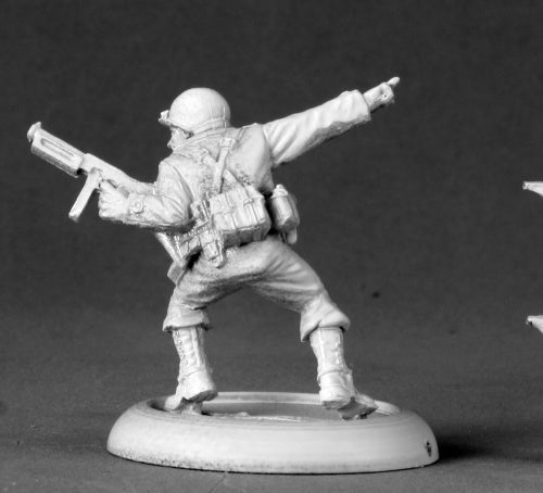Reaper Miniatures Cpl. Mike Dana #50336 Chronoscope D&D Unpainted Metal Figure