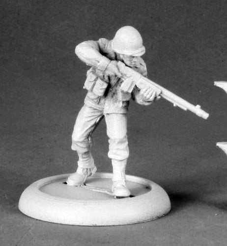 Reaper Miniatures Pfc. Bob Hanks #50337 Chronoscope D&D Unpainted Metal Figure
