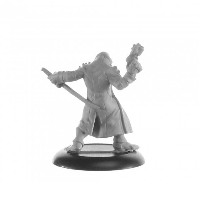 Bolo Shanga, Mercury Flyer Assassin #50353 Chronoscope Unpainted Metal Figure