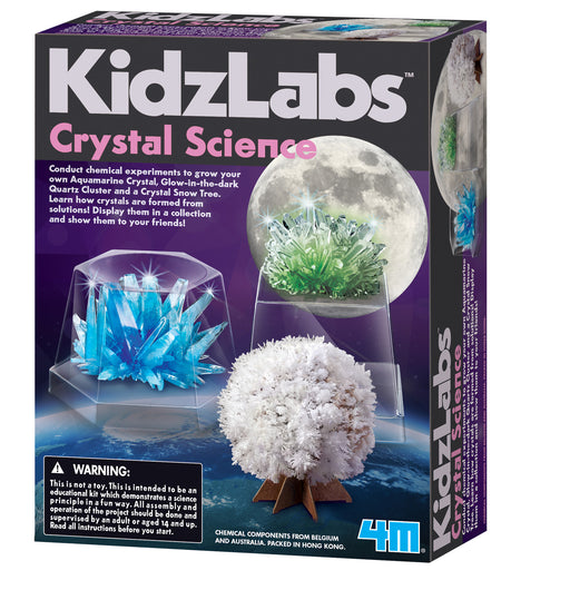 4M KidzLabs Science Kit - Crystal Science