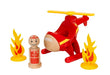 BRIO 4 Piece Rescue Helicopter Toddler Play Toy