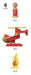 BRIO 4 Piece Rescue Helicopter Toddler Play Toy