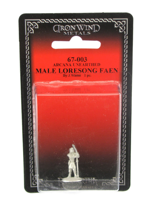 Male Loresong Faen #67-003 Arcana Unearthed Evolved RPG Metal Ral Partha Figure