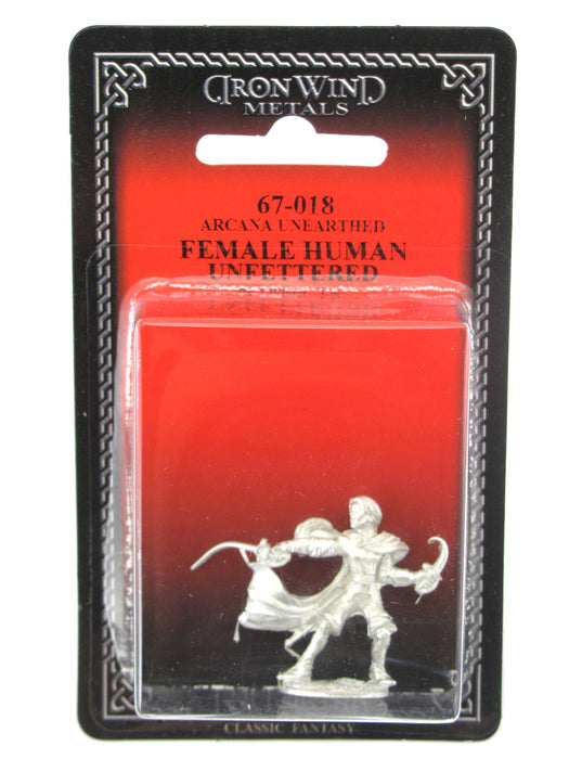 Female Human Unfettered #67-018 Arcana Unearthed Evolved Metal Ral Partha Figure