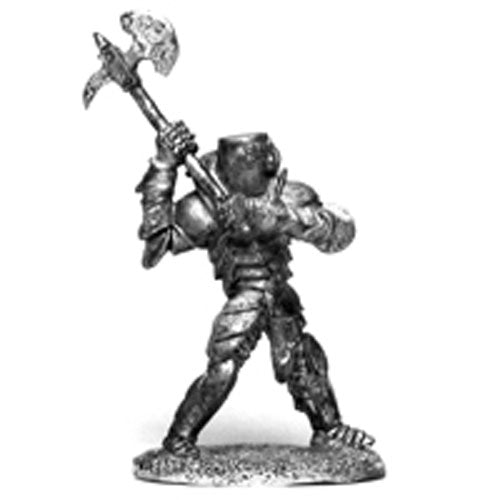 Male Human Warmain in Definitive Harness #67-034 Arcana Unearthed Evolved Metal