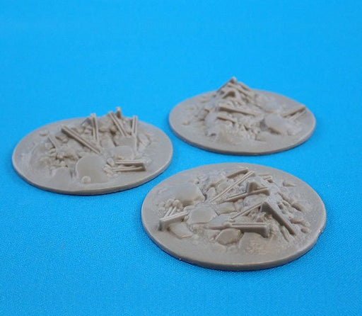 CAV: Strike Operations Battlefield Terrain Debris (3) #72601 Unpainted Plastic