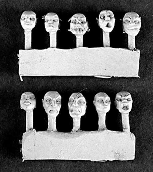 Reaper Miniatures Starter Heads 10 #75010 Sculpting Accessories and conversions