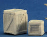 Reaper Miniatures Large Crate + Small Crate #77248 Bones Unpainted Figure