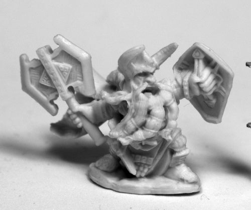 Reaper Miniatures King Axehelm Of Kragmarr #77478 Bones Unpainted Plastic Figure