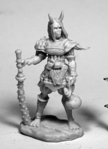 Reaper Miniatures Female Oni #77486 Bones Unpainted Plastic Mini Figure