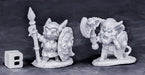 Reaper Miniatures Viking Mouslings (2) #77549 Bones Unpainted Plastic RPG Figure