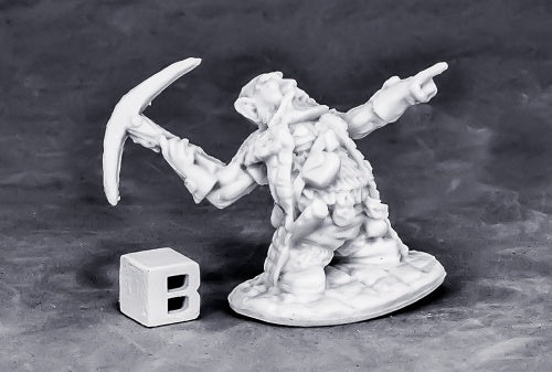 Reaper Miniatures Dwarf Master Of The Hunt #77572 Bones Unpainted Plastic Figure