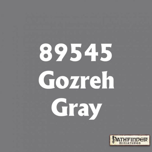 Reaper Miniatures Half-Ounce MSP Pathfinder Paint Bottle - #89545 Gozreh Gray