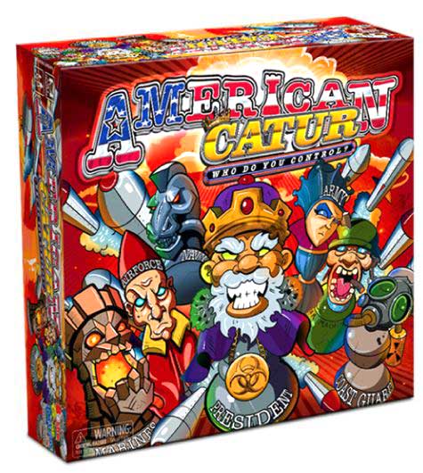 The American Catur Board Game - Who Do You Control?