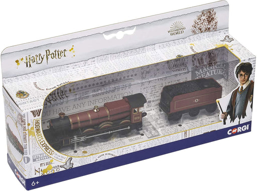 Corgi Harry Potter Hogwarts Express Train Engine with Car 1:100 Diecast Model