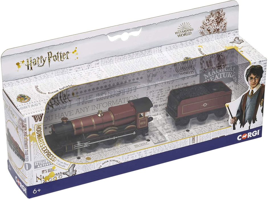 Corgi Harry Potter Hogwarts Express Train Engine with Car 1:100 Diecast Model