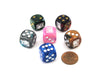 Pack of 6 Custom 16mm D6 Assorted Style Funny Meme Dice - Nope (Grumpy cat)