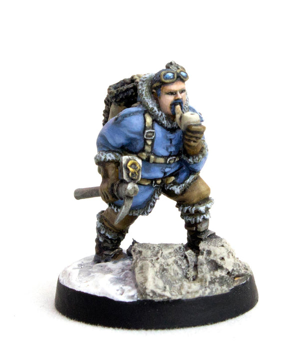 DGS Games Explorer #106009 Unpainted 32mm Scale Freeblades Metal Figure
