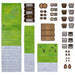 The Master's Atlas Reversible Worldcrafting Tiles - Grass and Stone