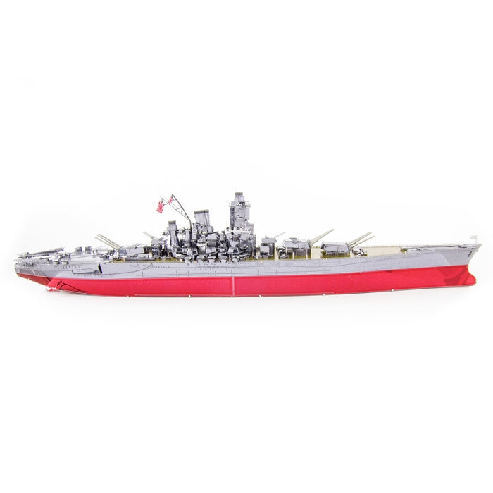 Fascinations ICONX Yamato Battleship Laser Cut Metal Model Kit