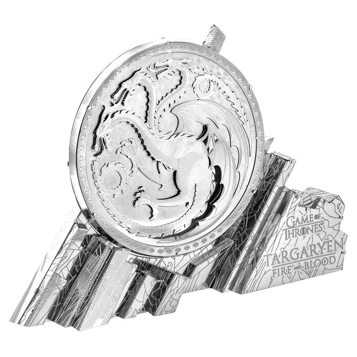 Fascinations ICONX Game of Thrones Targaryen Sigil Unassembled 3D Metal Model