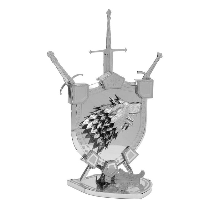 Fascinations ICONX House Stark Sigil Laser Cut 3D Metal Model Kit
