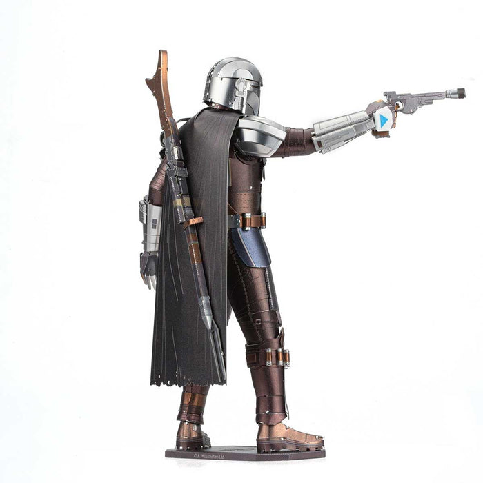 Fascinations ICONX Star Wars The Mandalorian Laser Cut 3D Metal Model Kit
