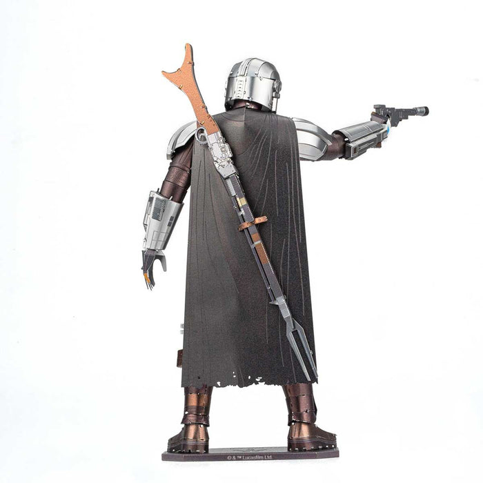 Fascinations ICONX Star Wars The Mandalorian Laser Cut 3D Metal Model Kit